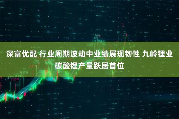 深富优配 行业周期波动中业绩展现韧性 九岭锂业碳酸锂产量跃居首位